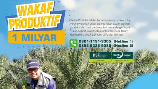 Program Waqaf Usaha Produktif Waqaf Arrisalah